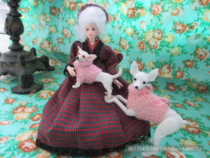 Марика и ее собачки — Авторские куклы BJD (БЖД) у нас дома: фото (фото 7)