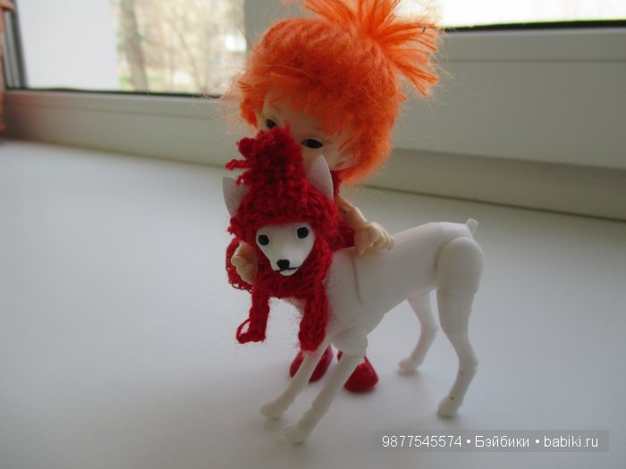 Опять Катя ( реалпуки) и Тойчик ( бжд собачка) (фото 2)