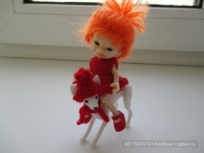 Опять Катя ( реалпуки) и Тойчик ( бжд собачка) (фото 4)