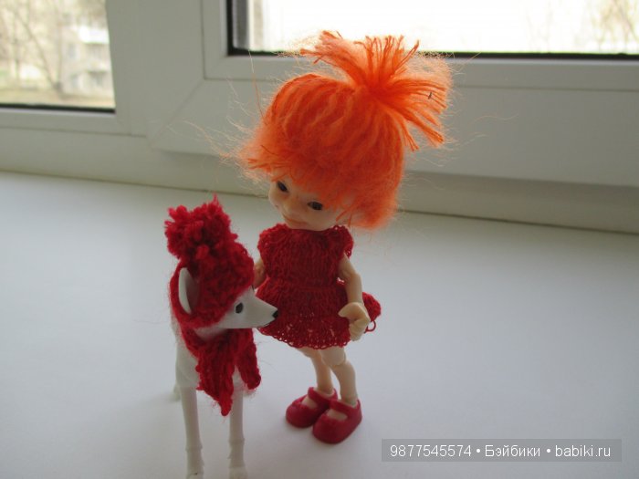 Опять Катя ( реалпуки) и Тойчик ( бжд собачка) (фото 3)