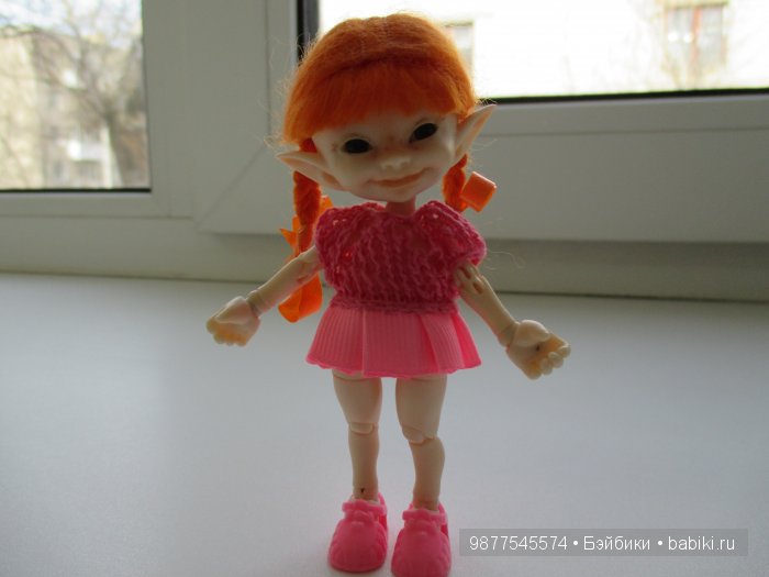 Катя в новом паричке | Бэйбики Катя в новом паричке — Куклы Fairyland (ФэйриЛэнд): BJD (БЖД)