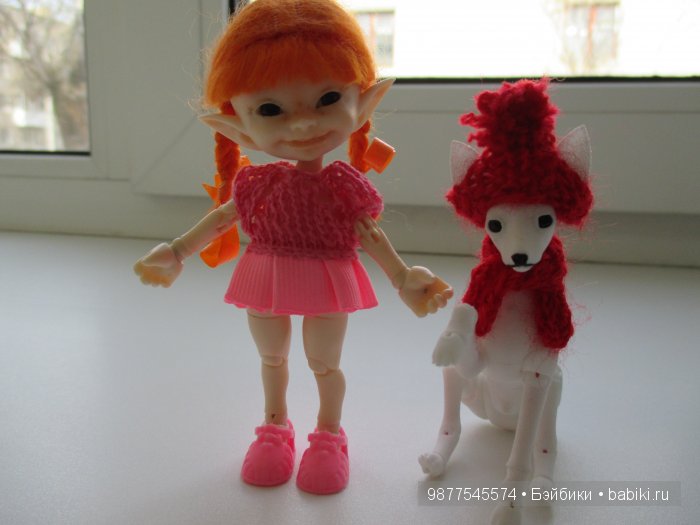 Катя в новом паричке | Бэйбики Катя в новом паричке — Куклы Fairyland (ФэйриЛэнд): BJD (БЖД) (фото 3)
