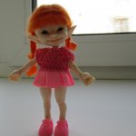 Катя в новом паричке!