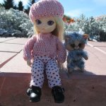 Ева (Бжд Аи) и её котёнок - Смоки