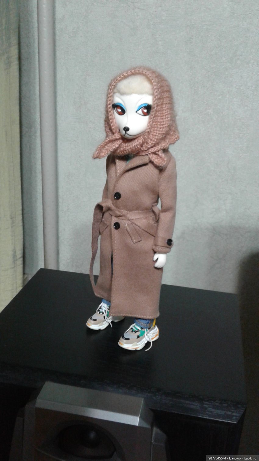 Модница Питина. Винтажная собачка 1966г | Бэйбики Модница Питина. Винтажная собачка 1966г (фото 2)