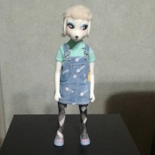 Винтажная собачка Питина