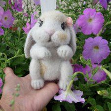 Заинька Стешенька. Валяние из шерсти