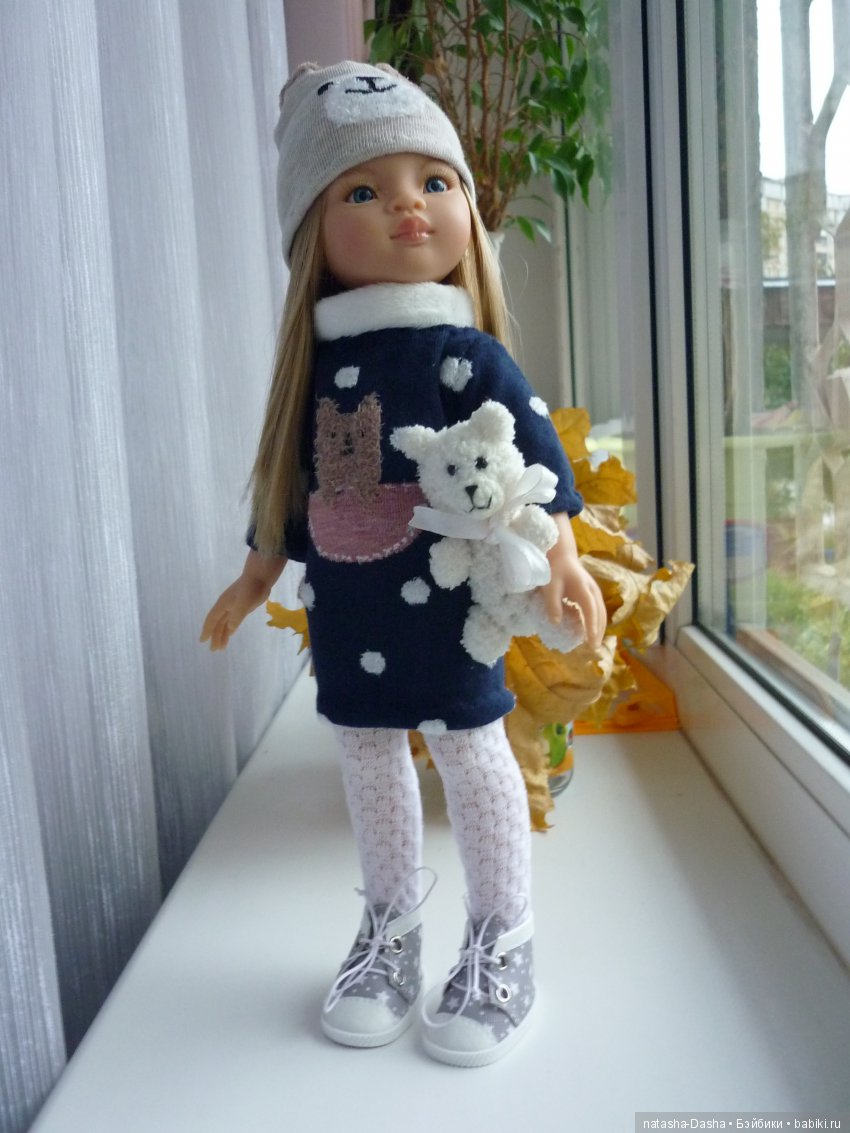 Носочки превращаются... в одежду для Паолочек (фото 6)