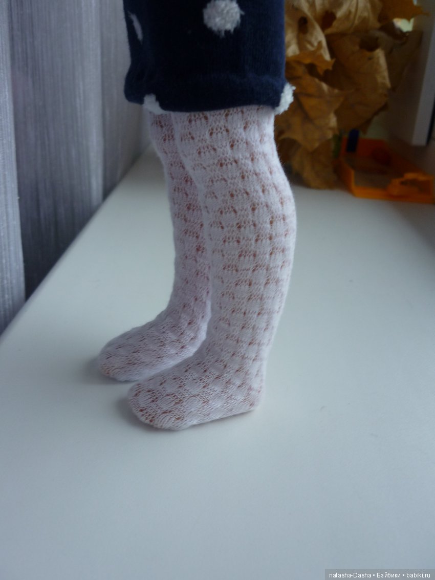 Носочки превращаются... в одежду для Паолочек