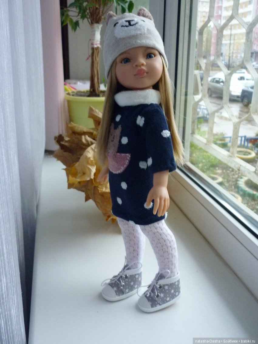 Носочки превращаются... в одежду для Паолочек (фото 5)