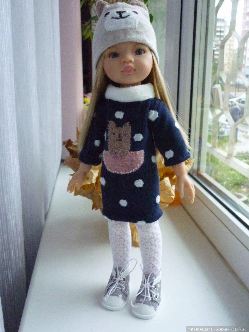 Носочки превращаются... в одежду для Паолочек (фото 3)