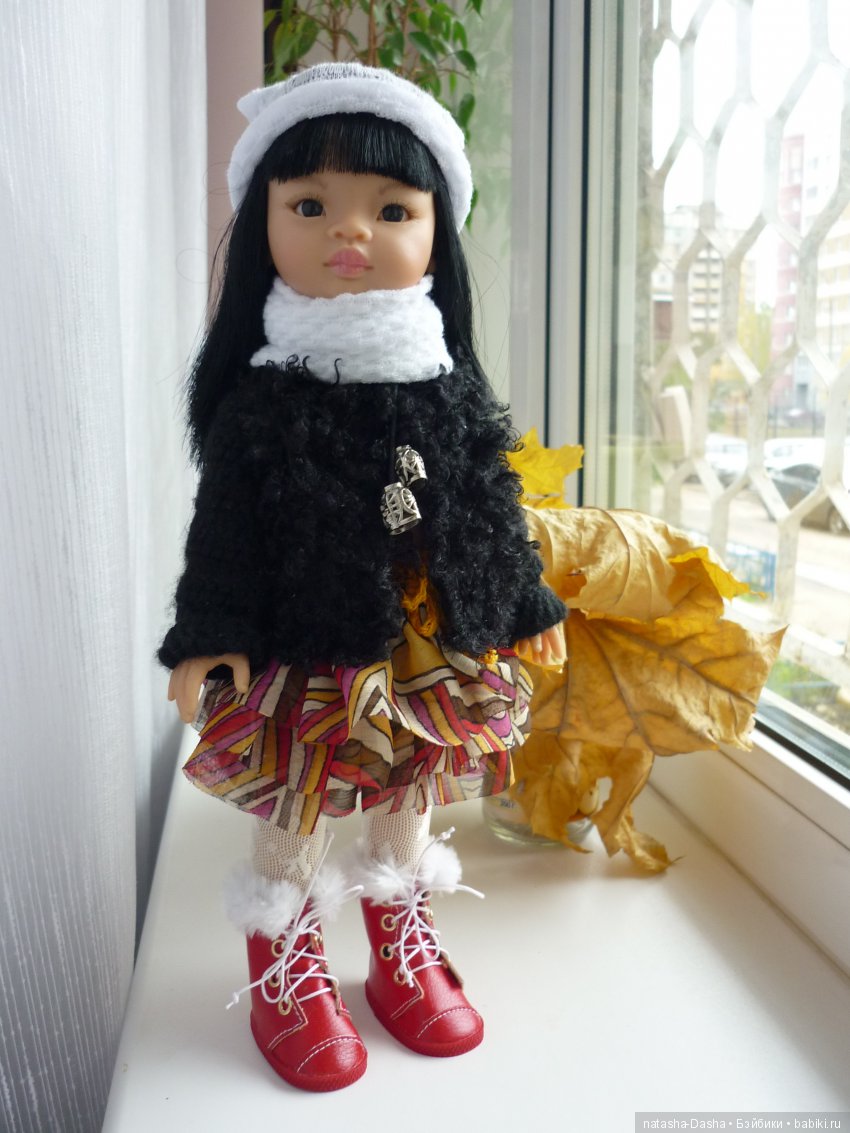 Носочки превращаются... в одежду для Паолочек