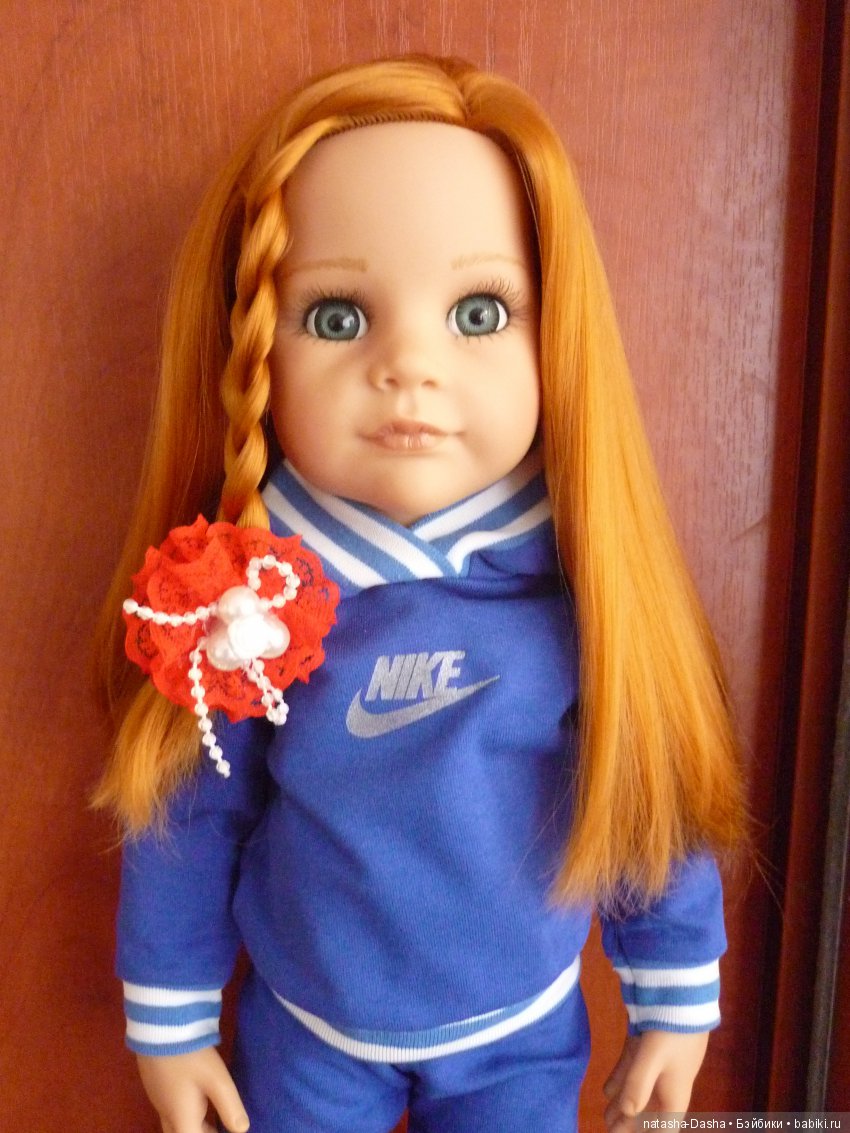 Мои девочки Готц получили посылочки, принарядились