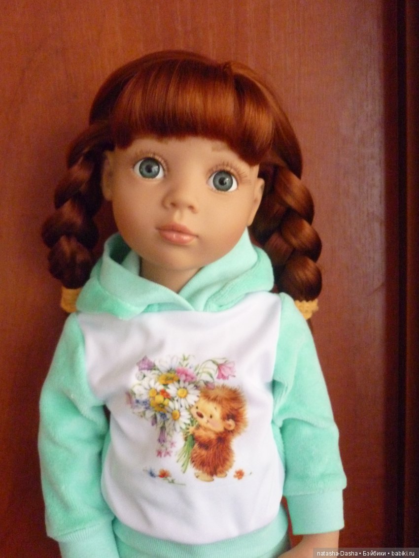 Мои девочки Готц получили посылочки, принарядились