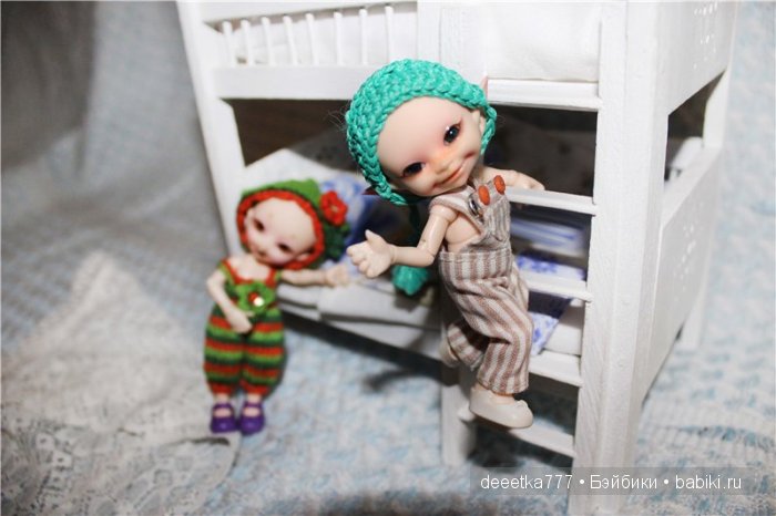 Кроватка для малышни БЖД — Куклы Fairyland (ФэйриЛэнд): BJD (БЖД) (фото 7)