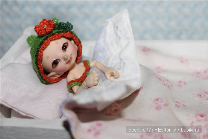 Кроватка для малышни БЖД — Куклы Fairyland (ФэйриЛэнд): BJD (БЖД) (фото 10)