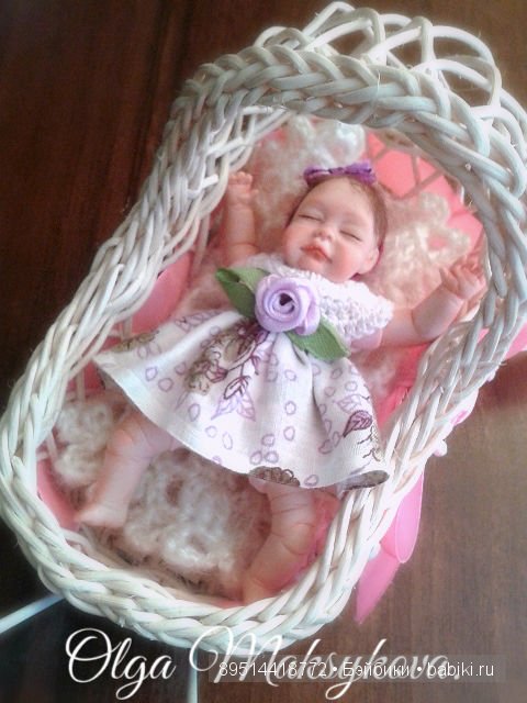 Авторская кукла Вероничка 11 см (фото 6)