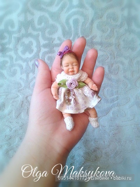 Авторская кукла Вероничка 11 см (фото 2)