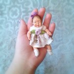 Авторская кукла Вероничка 11 см