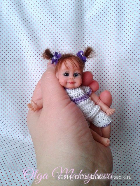 Малышка Дашенька! Авторская куколка своими руками (фото 3)