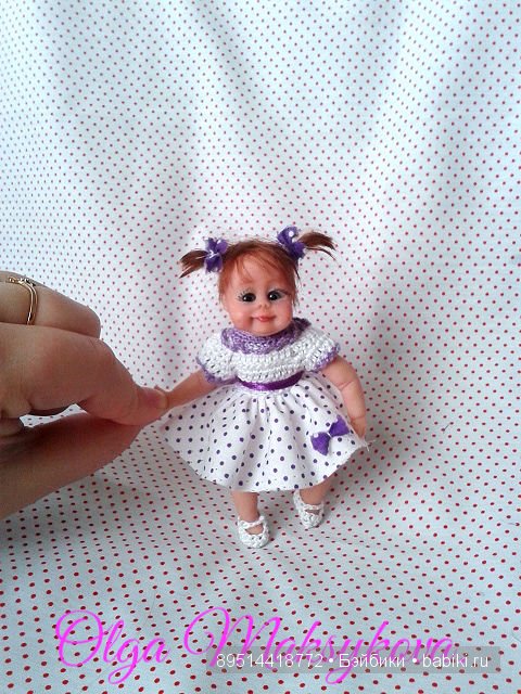 Малышка Дашенька! Авторская куколка своими руками (фото 2)