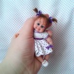 Малышка Дашенька! Авторская куколка своими руками