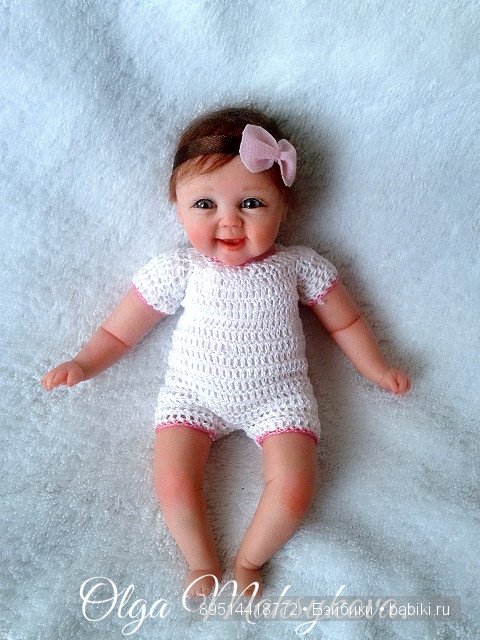 Авторская кукла Катюша — Лепка авторских кукол: полимерная глина (фото 8)