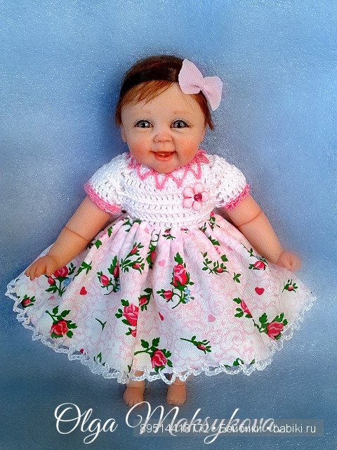 Авторская кукла Катюша — Лепка авторских кукол: полимерная глина (фото 4)