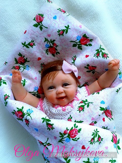 Авторская кукла Катюша — Лепка авторских кукол: полимерная глина (фото 7)