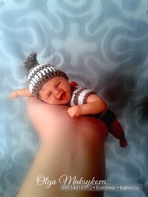 Авторская кукла. Малыш Сашка (фото 7)