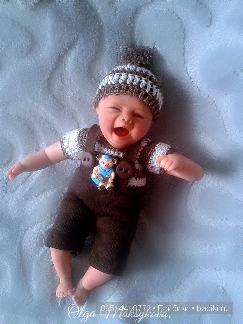 Авторская кукла. Малыш Сашка (фото 2)