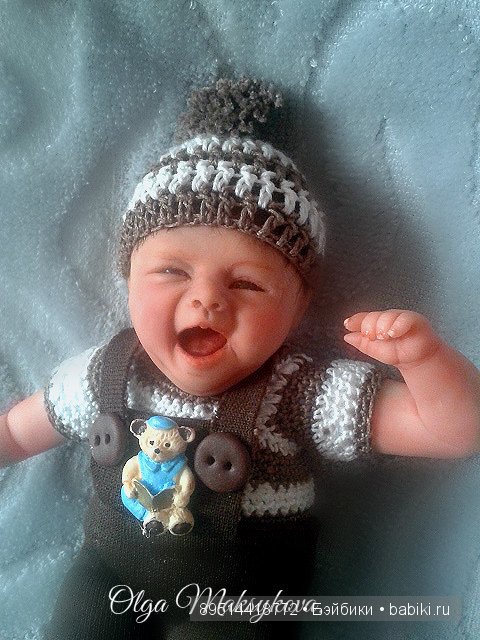 Авторская кукла. Малыш Сашка