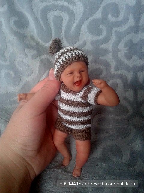 Авторская кукла. Малыш Сашка (фото 9)
