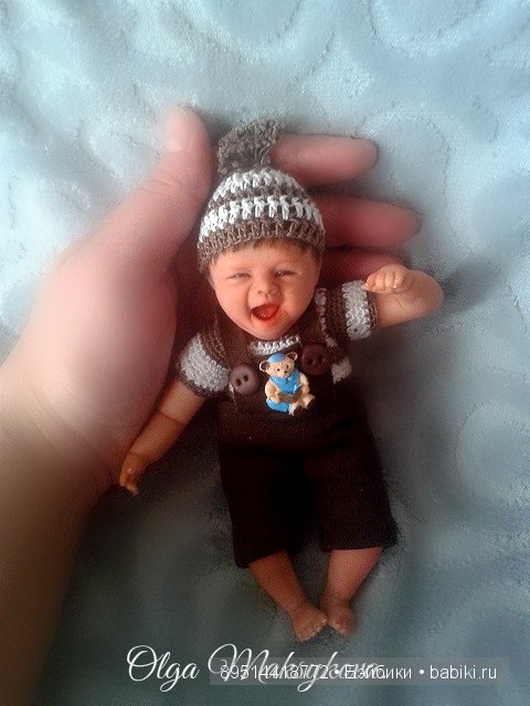 Авторская кукла. Малыш Сашка (фото 4)