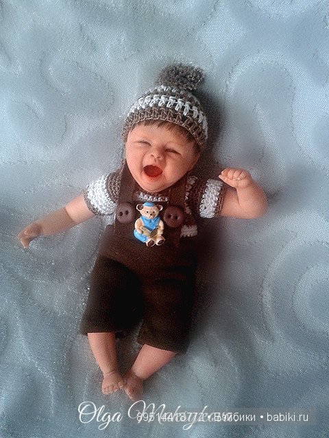 Авторская кукла. Малыш Сашка (фото 3)