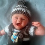 Авторская кукла. Малыш Сашка