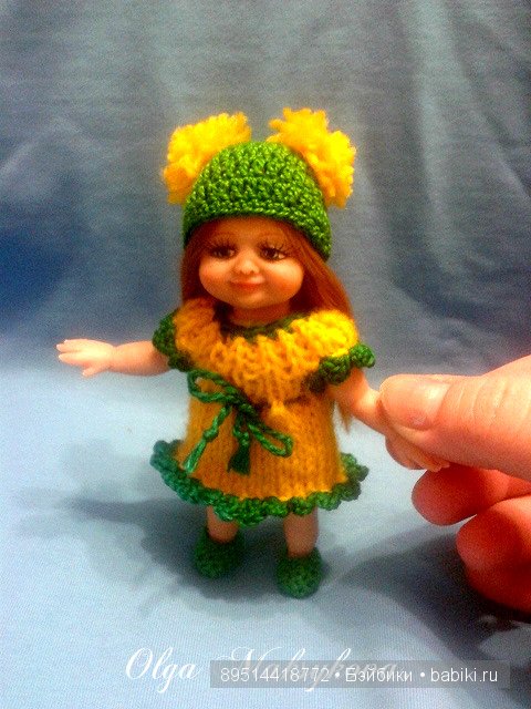 Одуванчик Полевой. Авторская кукла (фото 3)