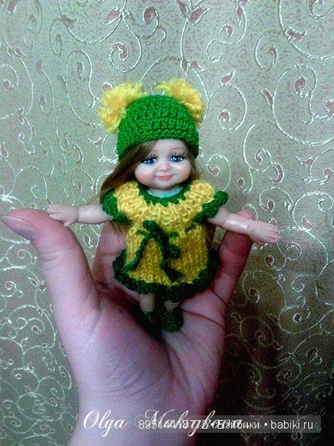 Одуванчик Полевой. Авторская кукла