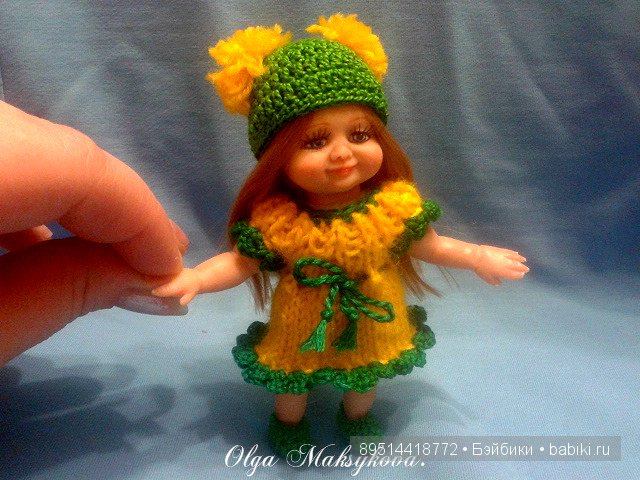 Одуванчик Полевой. Авторская кукла (фото 4)