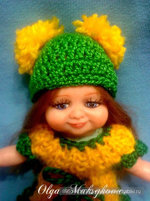 Одуванчик Полевой. Авторская кукла