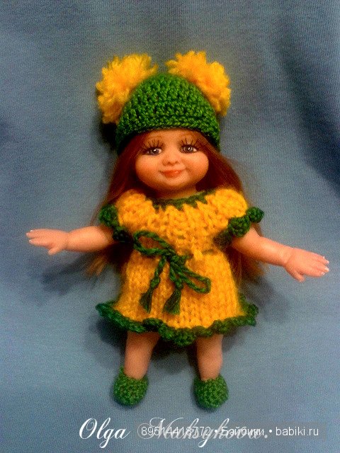 Одуванчик Полевой. Авторская кукла (фото 2)