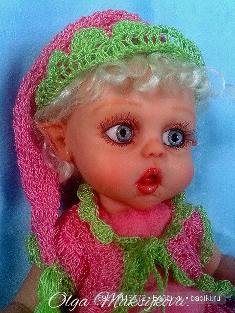 Эльфочка. Авторская кукла (фото 7)