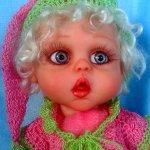 Эльфочка. Авторская кукла