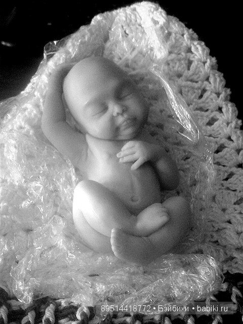 Новенькая малышка — Лепка авторских кукол: полимерная глина (фото 2)