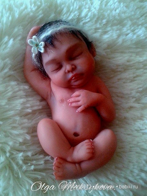 Новенькая малышка — Лепка авторских кукол: полимерная глина (фото 5)