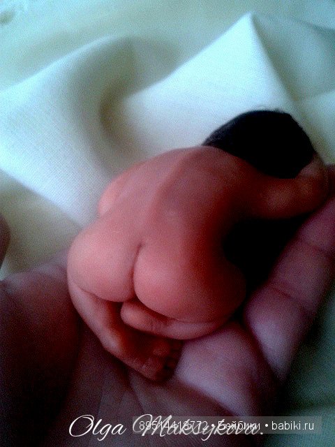 Новенькая малышка — Лепка авторских кукол: полимерная глина