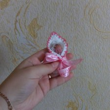 Силиконовая мини малышка