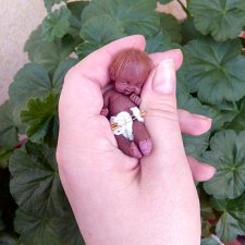 Силиконовая негритяночка