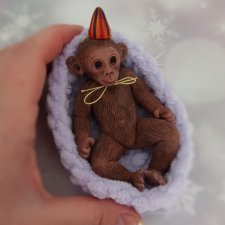 Силиконовая обезьянка Силиконовая обезьянка