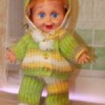 Пенни Galoob baby face демонстрирует новый наряд